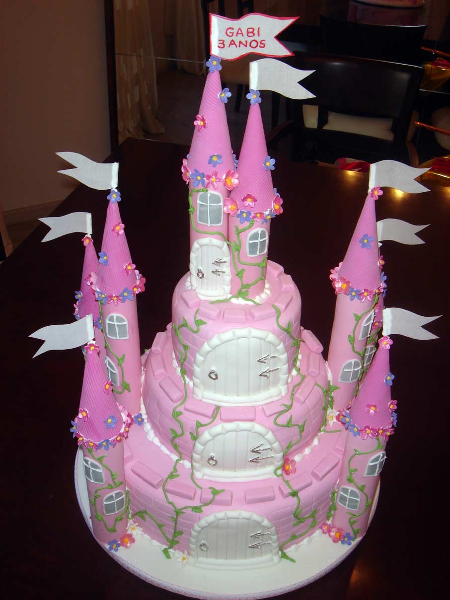 Princess Castle Cake: Every Girl's Dream in Fondant