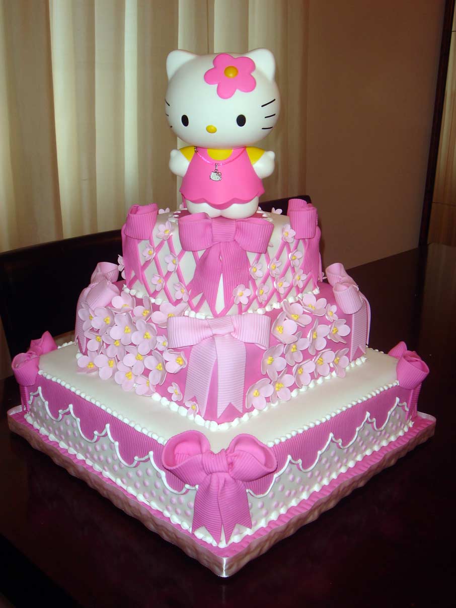 Hello Kitty Cake: Adorable Party Decoration