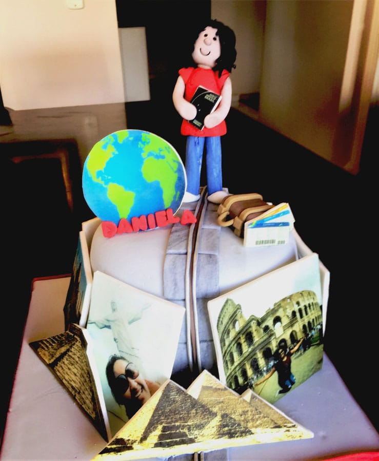 Backpacker Cake: For the World Explorer