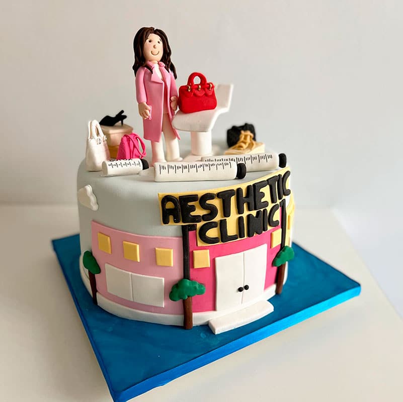 Esthetician Cake: A Dose of Style and Flavor