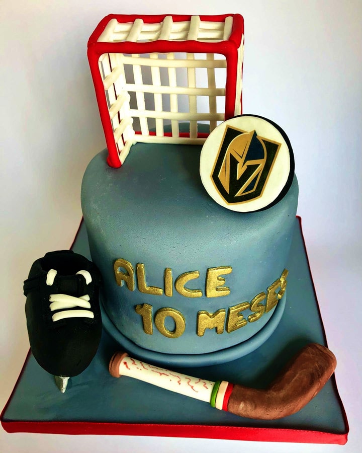 Ice Hockey Cake: A Unique Theme for Half-Birthday