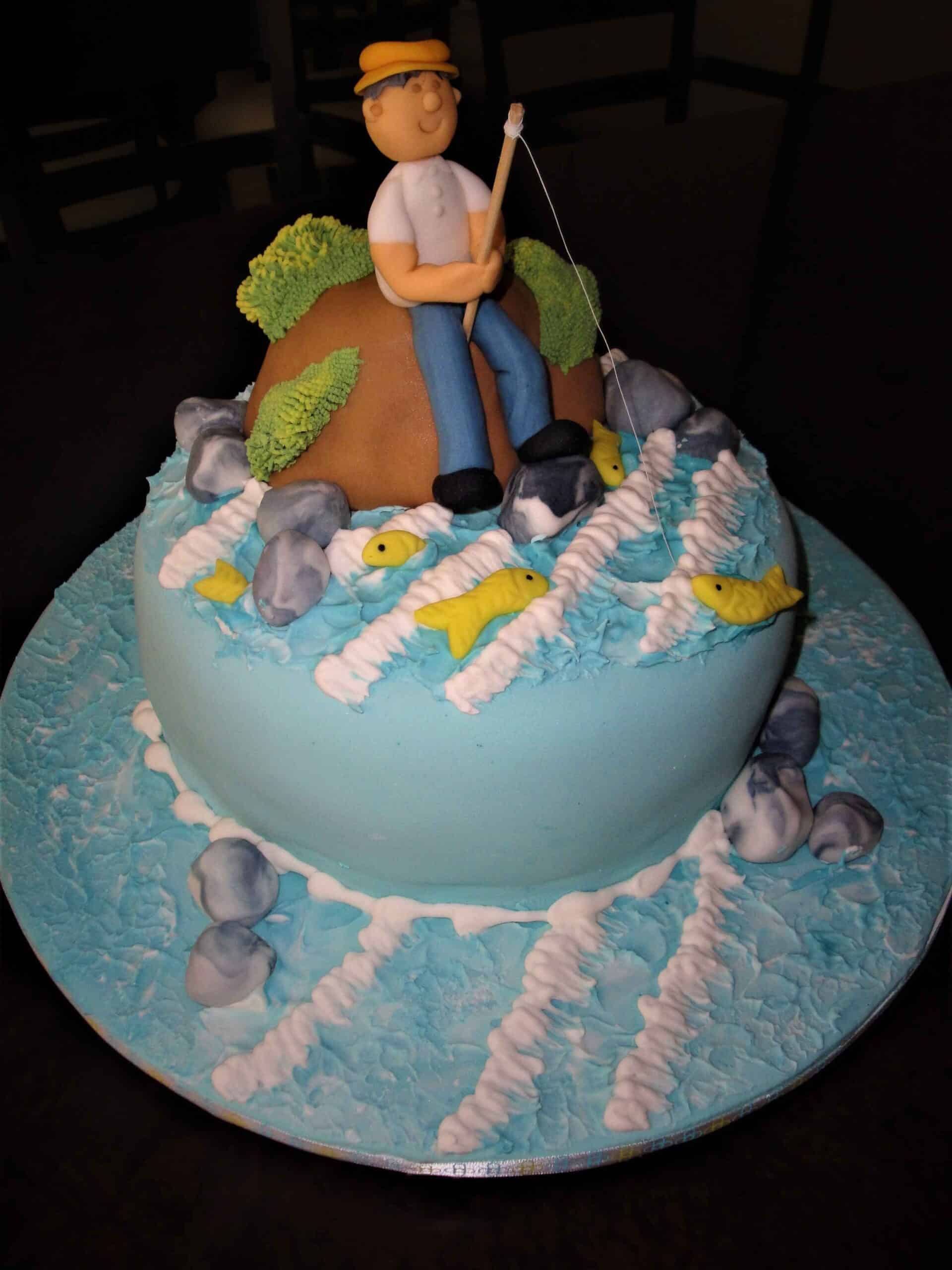 Fisherman Cake: For Hook and Line Lovers