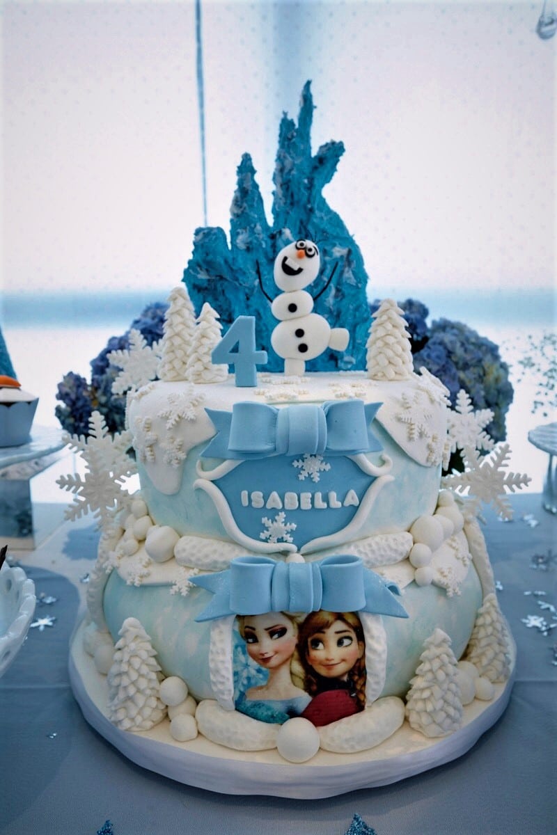 Frozen Cake: Elsa's Magic Comes to Life
