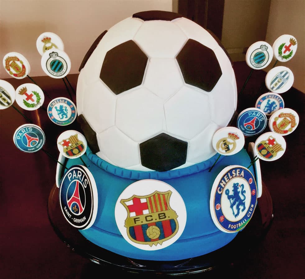 European Football Cake: Champions League Party