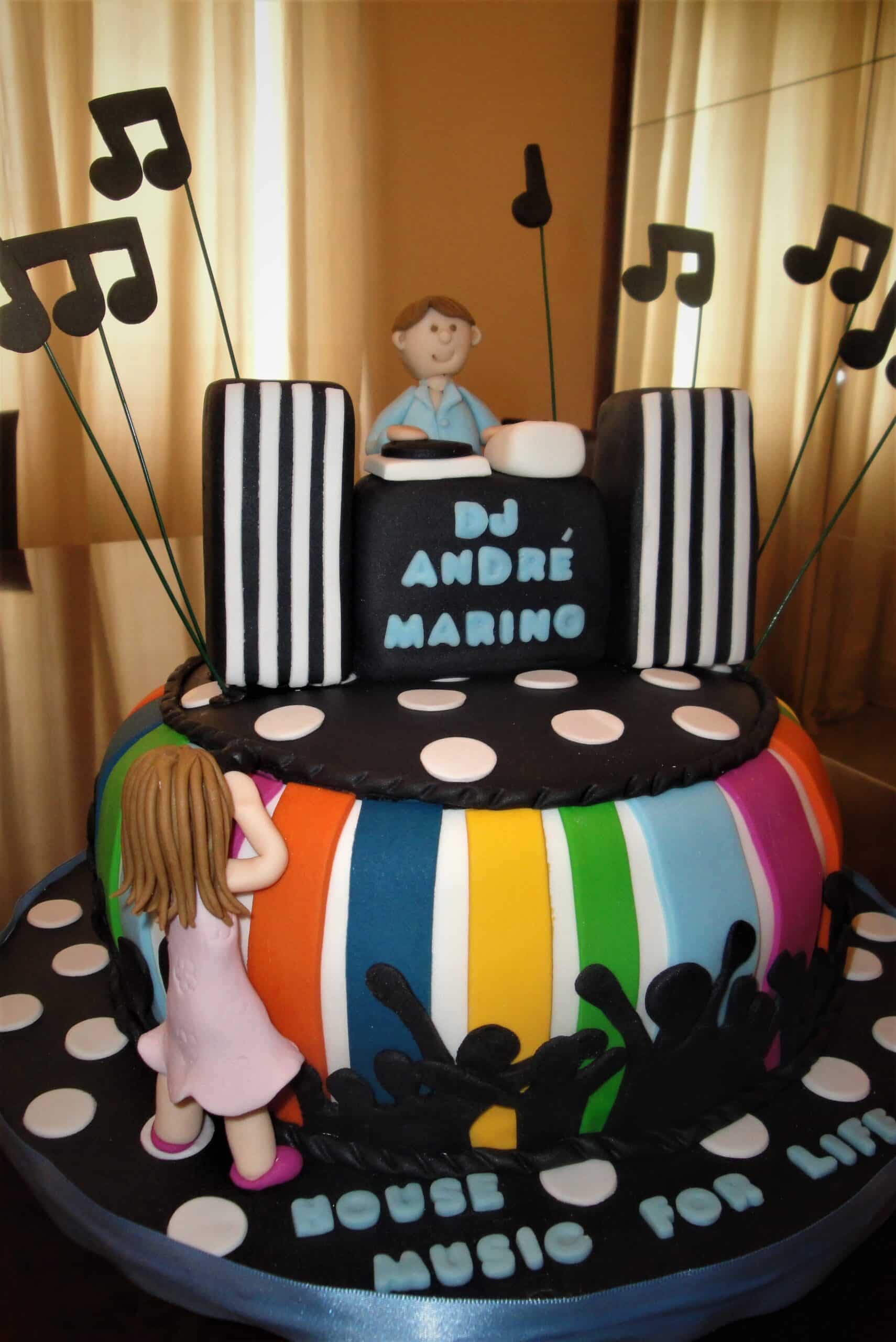 DJ Mixer Cake: The Party Starts Here