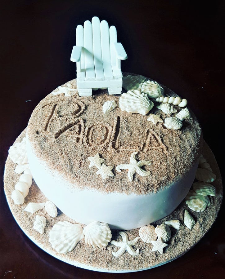 Beach Cake: Sun, Sand and Fondant Fun