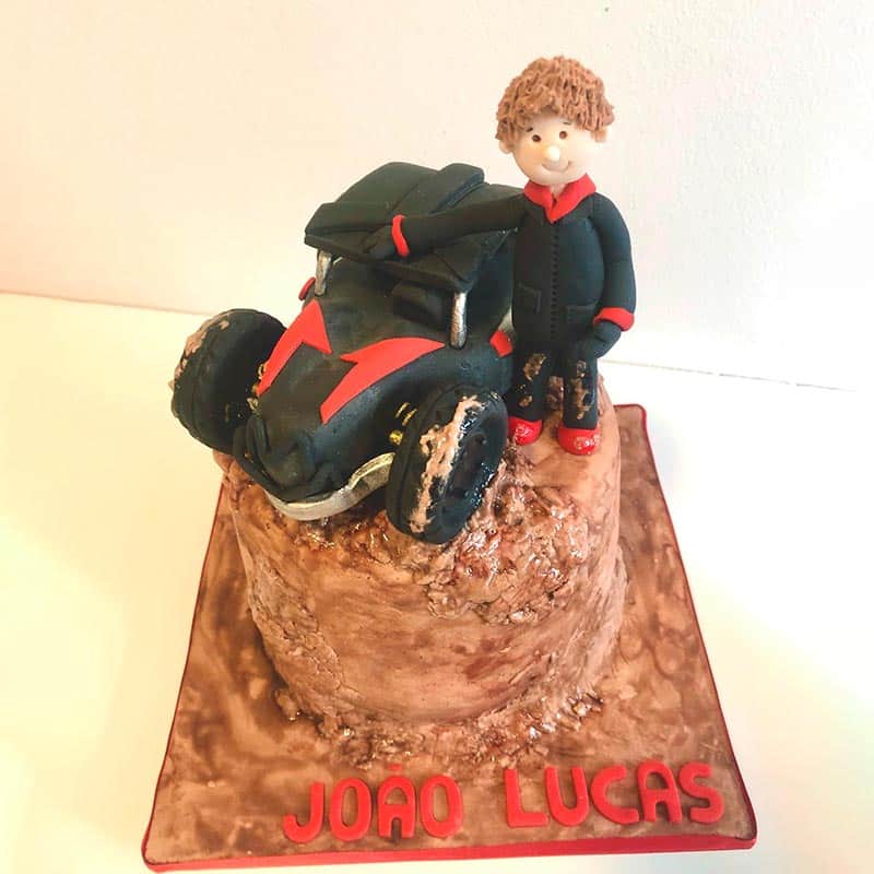 Rally Cake: A Trail of Emotions in Fondant