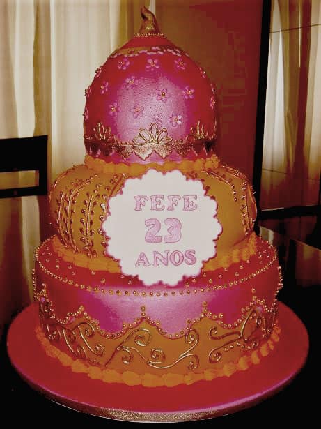 Indian Themed Cake: Colors, Culture and Thousand-Year Tradition