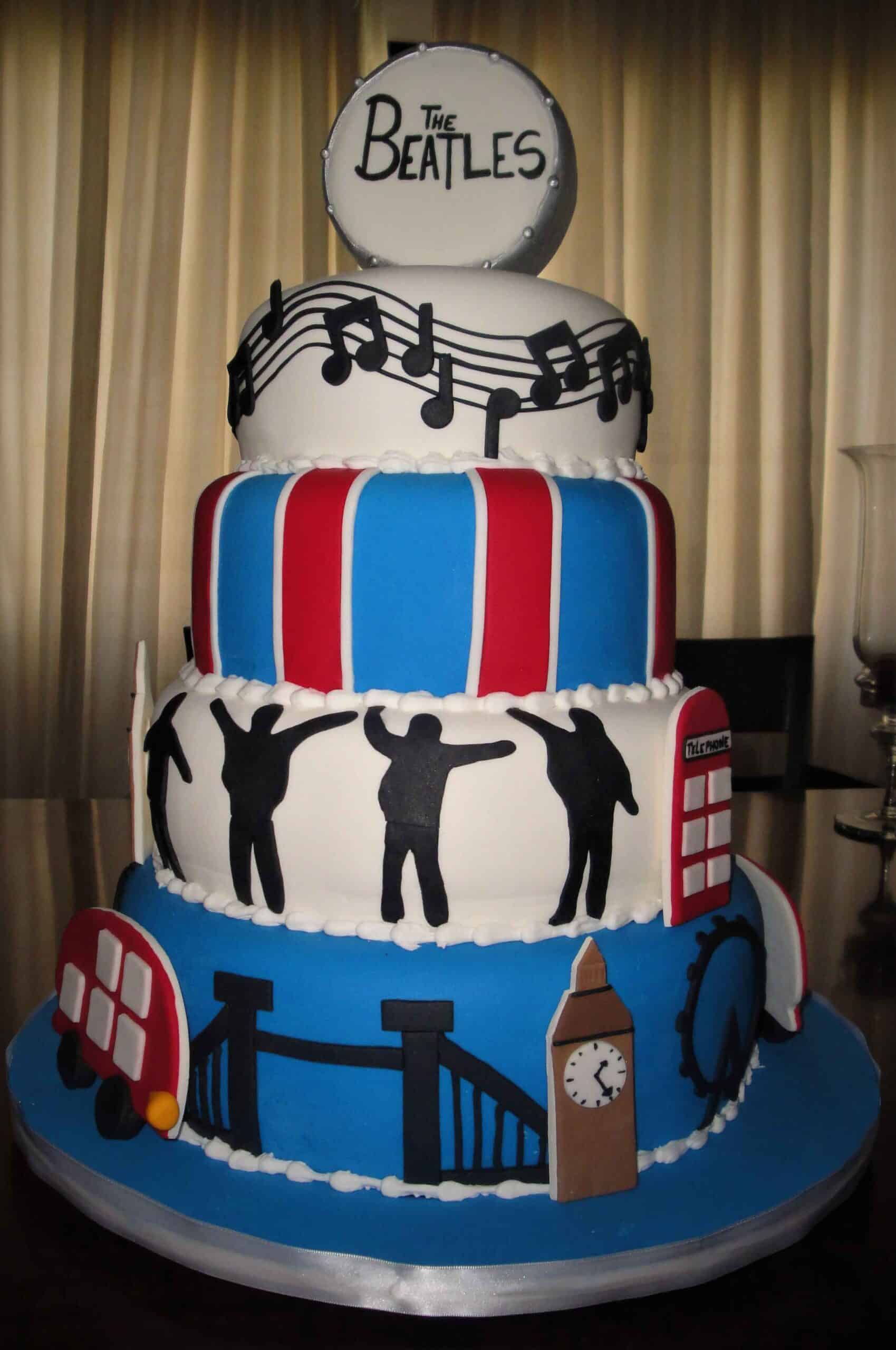 The Beatles Cake: Here Comes the Cake