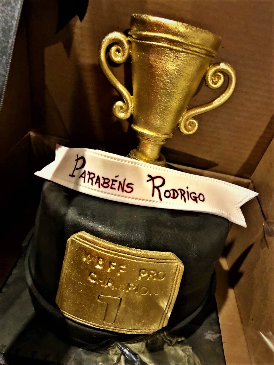 Trophy Cake: First Place in Flavor and Creativity