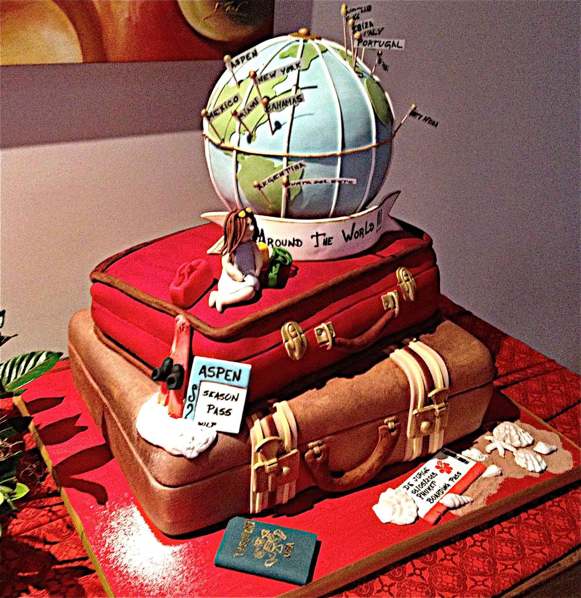Around the World Cake: For Travel Lovers